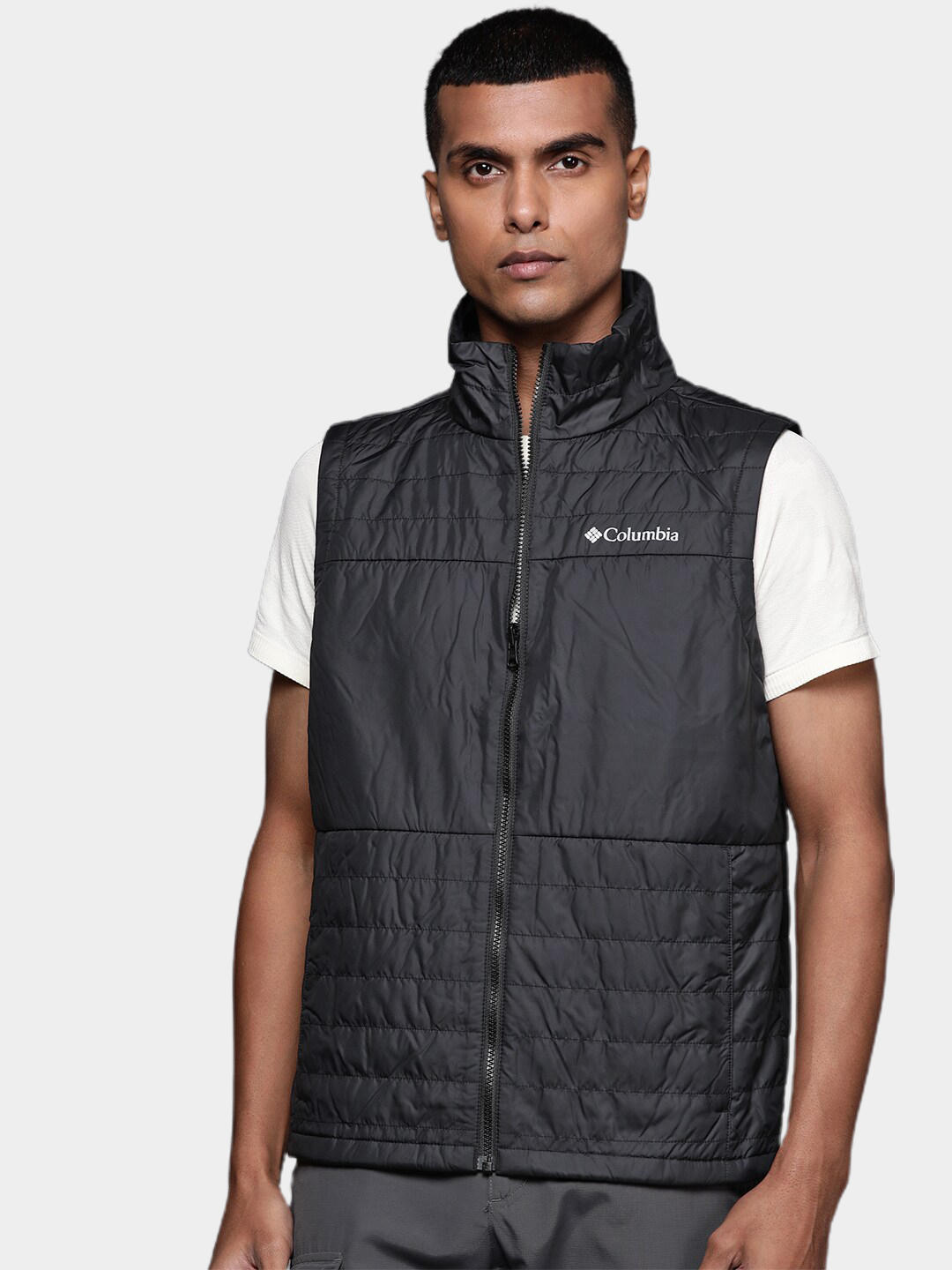 Columbia Men Black Agate Alley Interchange Jacket