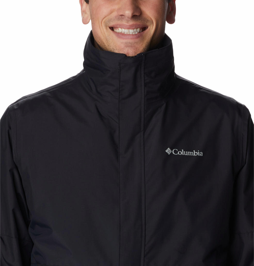 Columbia Men Black Agate Alley Interchange Jacket