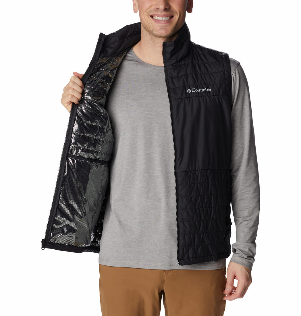 Columbia Men Black Agate Alley Interchange Jacket