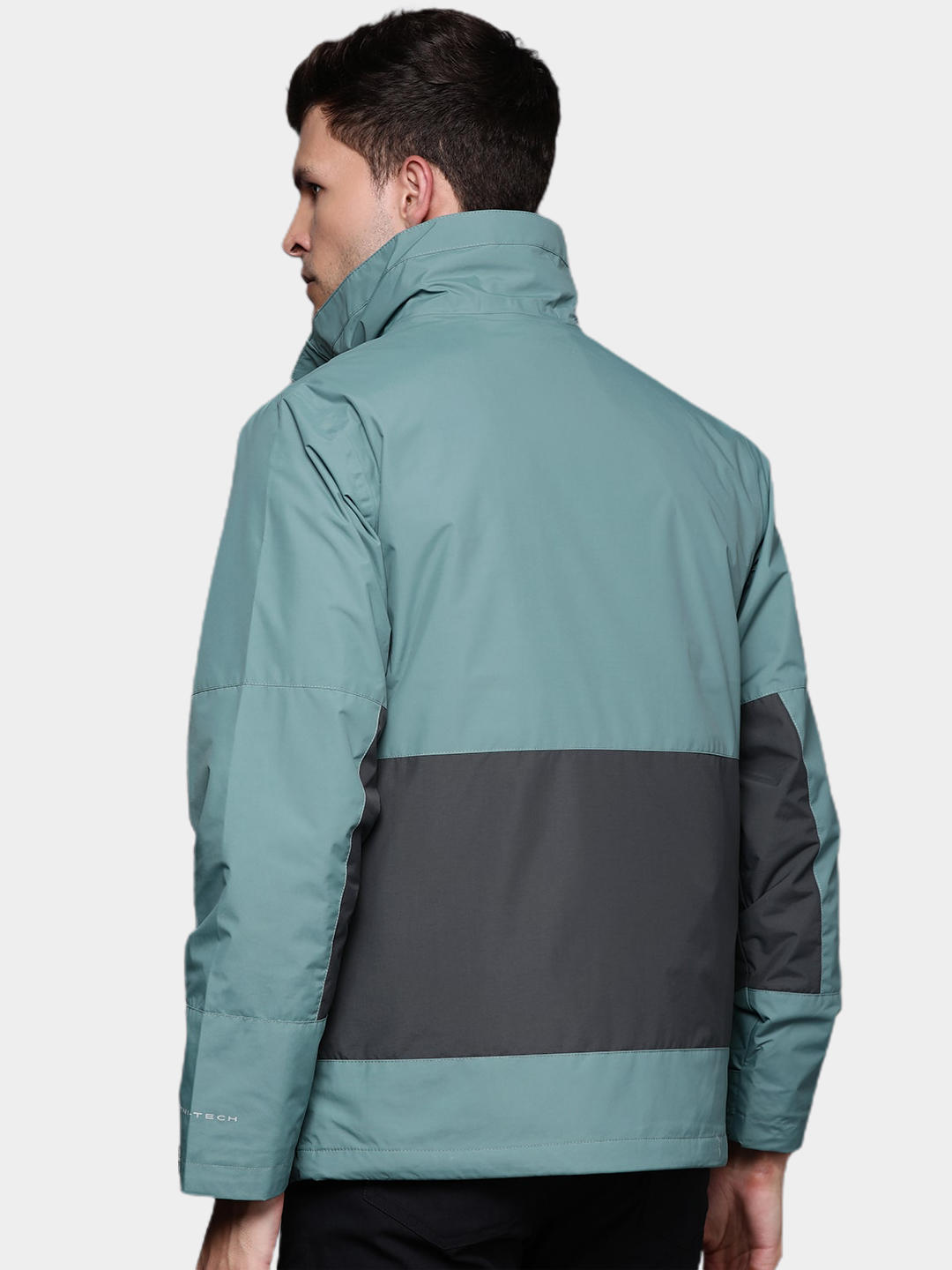 Columbia Men Green Agate Alley Interchange Jacket