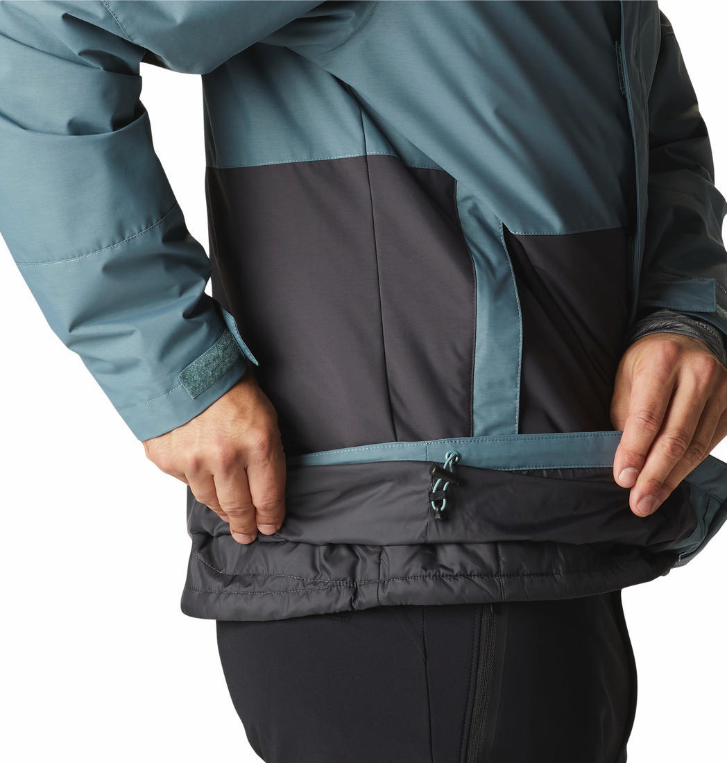 Columbia Men Green Agate Alley Interchange Jacket