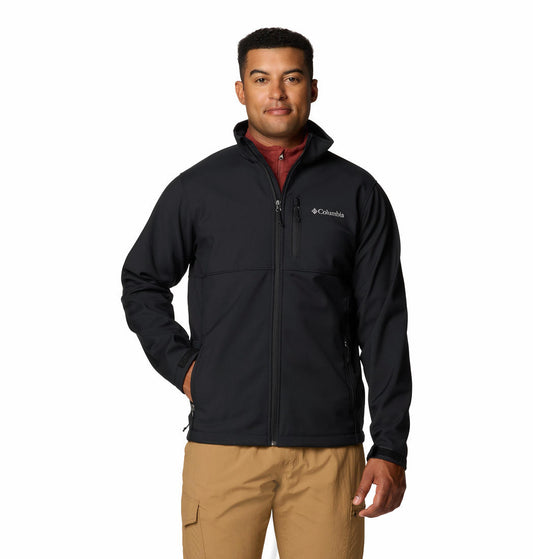 Columbia Mens Black Ascender Softshell Jacket