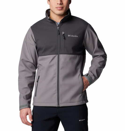 Columbia Mens Grey Ascender Softshell Jacket