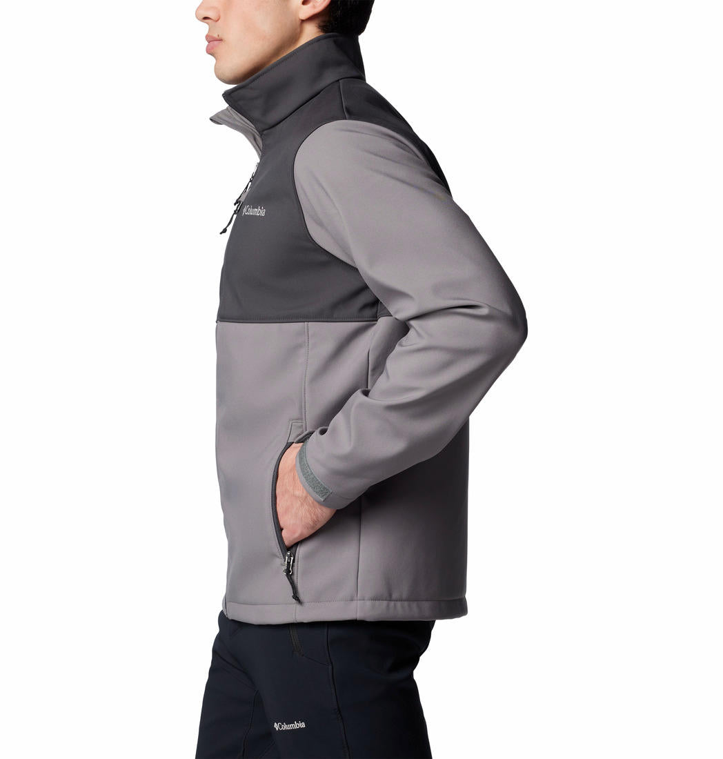 Columbia Mens Grey Ascender Softshell Jacket