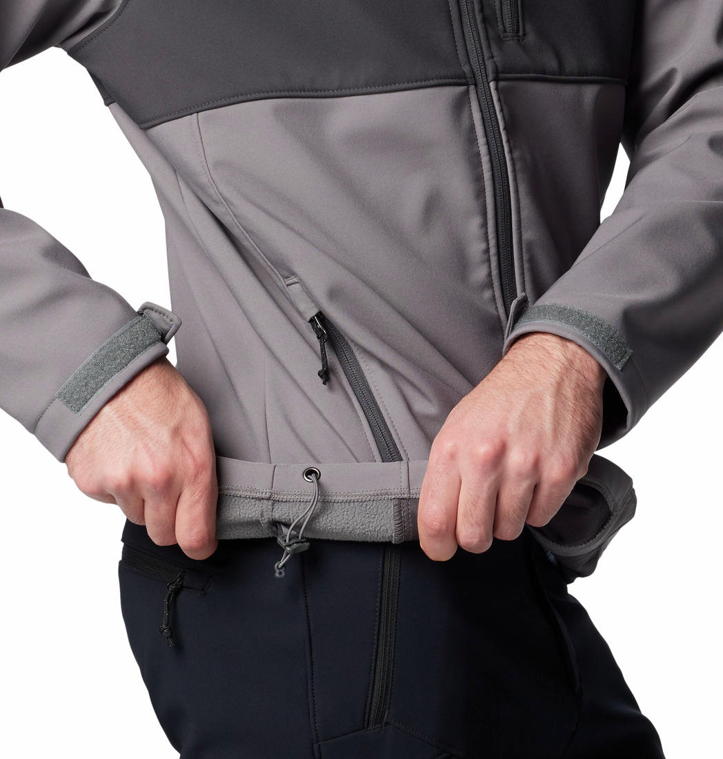 Columbia Mens Grey Ascender Softshell Jacket