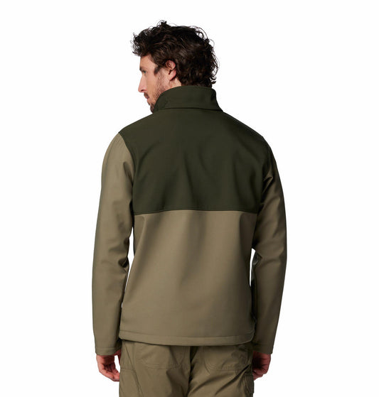 Columbia Mens Green Ascender Softshell Jacket