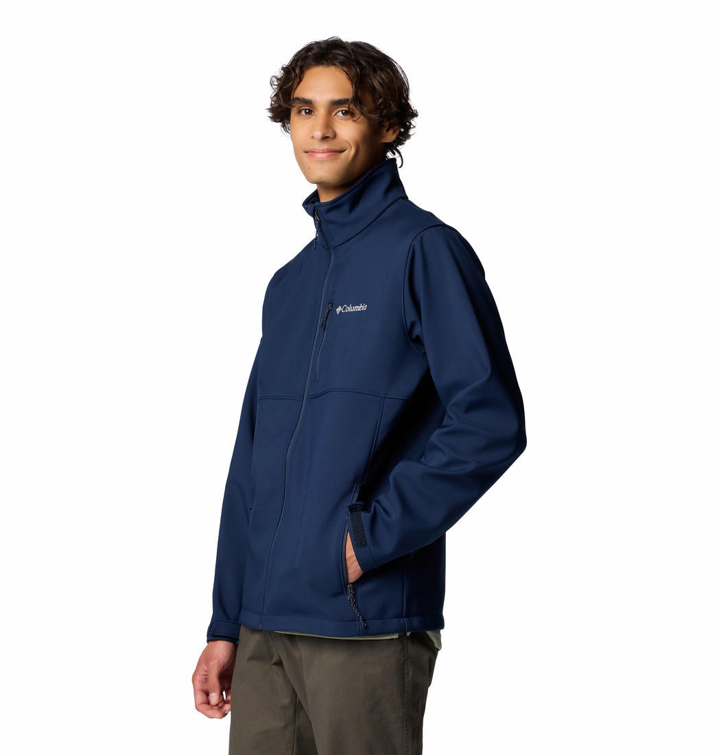 Columbia Mens Blue Ascender Softshell Jacket