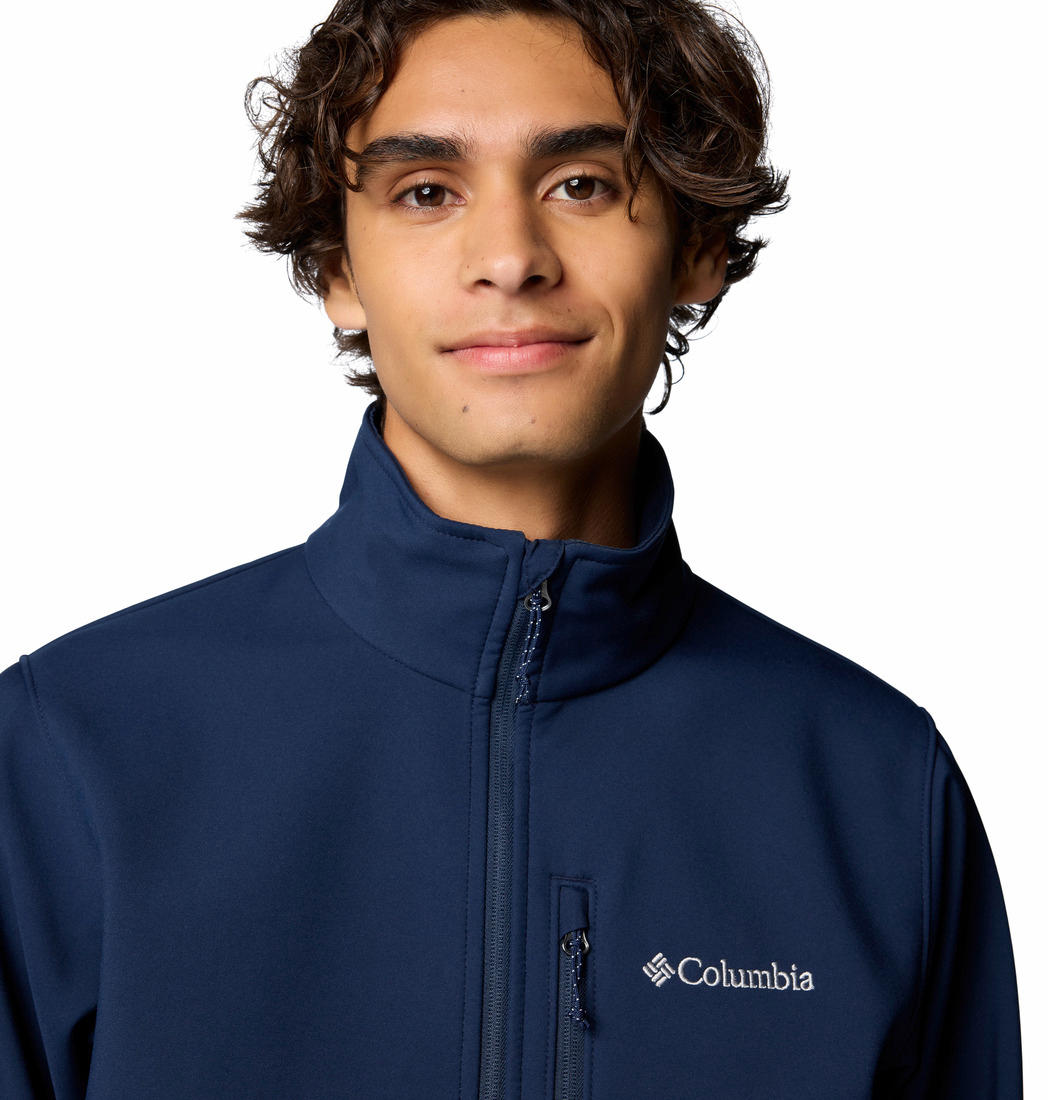 Columbia Mens Blue Ascender Softshell Jacket