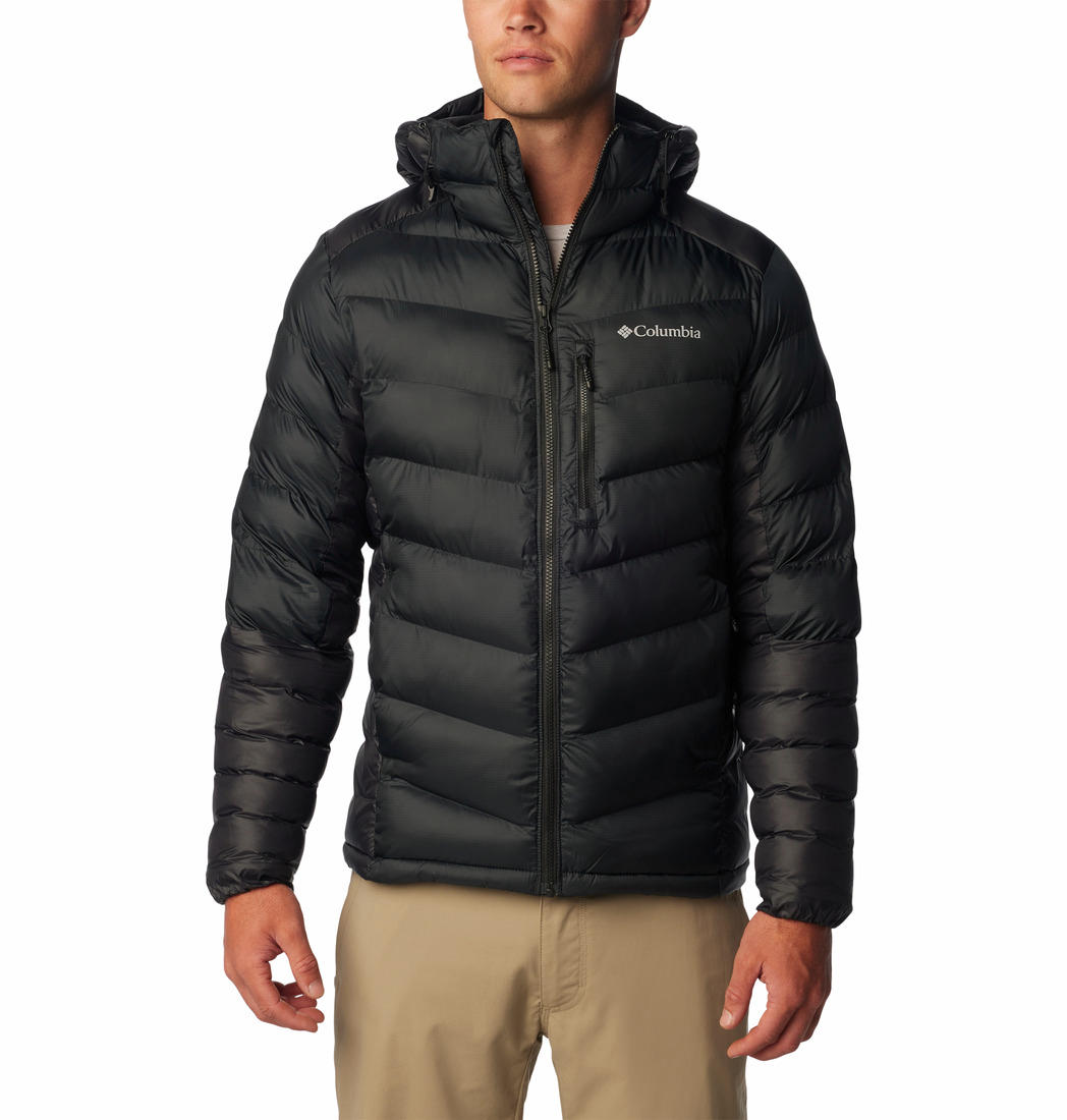 Columbia Men Black Labyrinth Loop Hooded Jacket