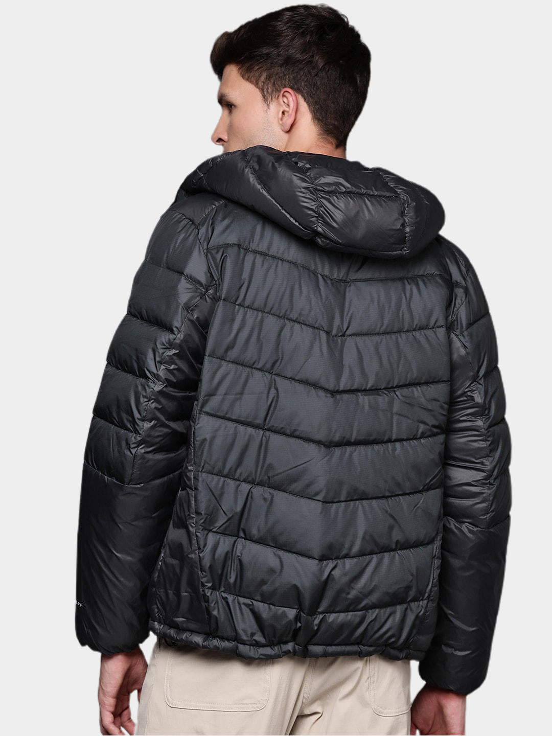 Columbia Men Black Labyrinth Loop Hooded Jacket