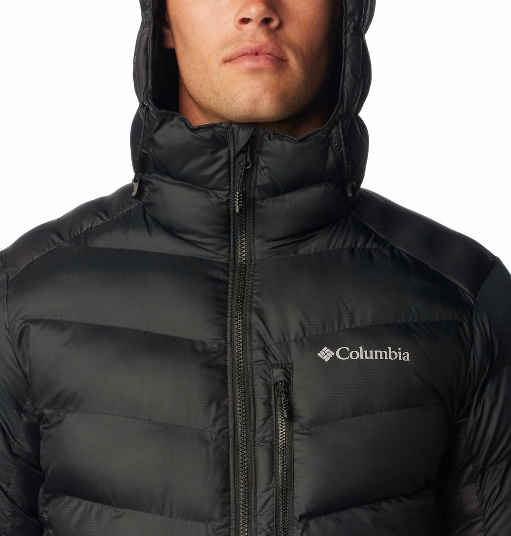 Columbia Men Black Labyrinth Loop Hooded Jacket