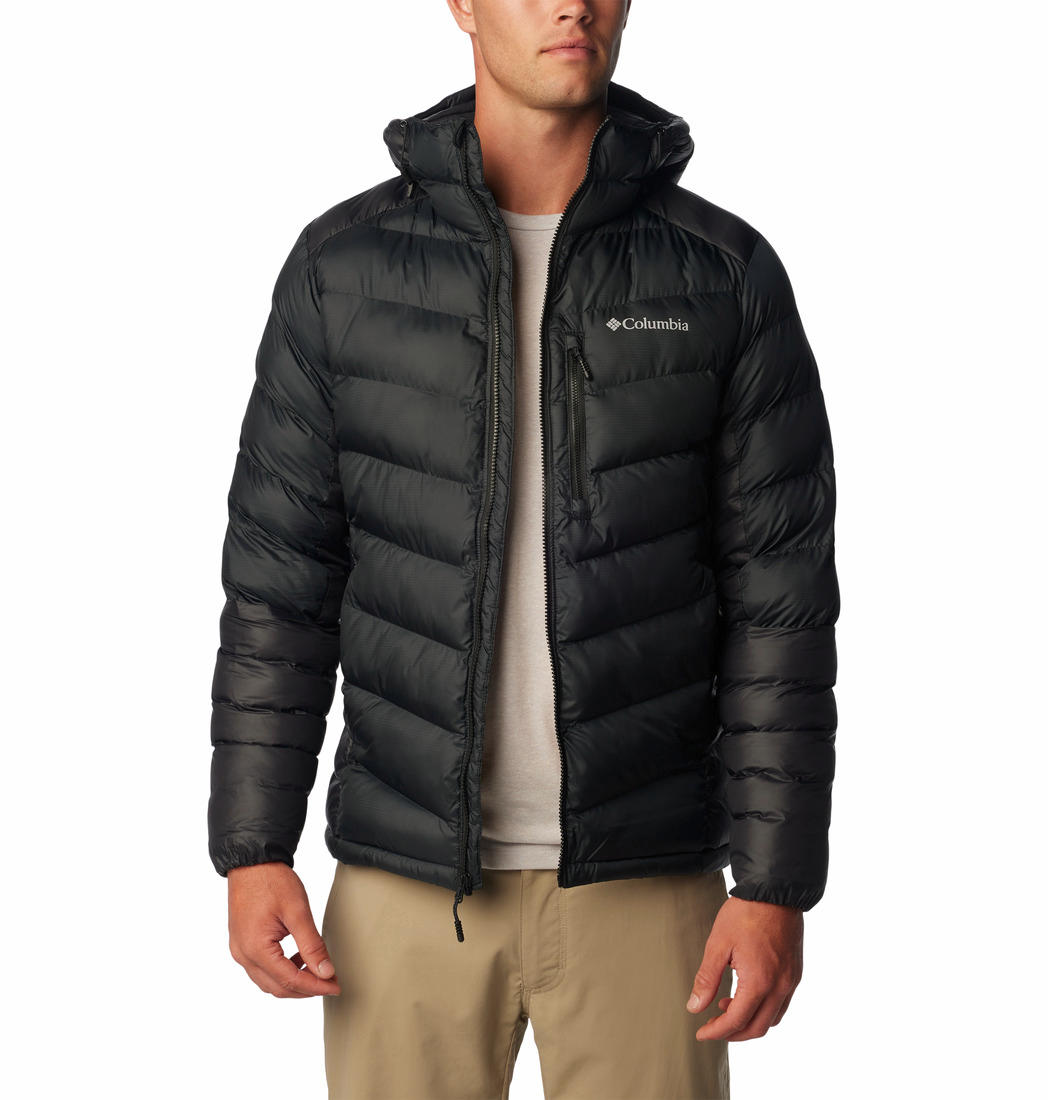 Columbia Men Black Labyrinth Loop Hooded Jacket