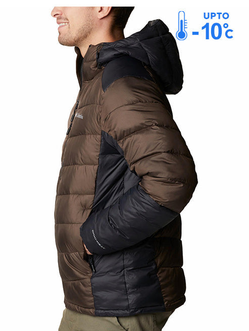 Columbia Men Brown Labyrinth Loop Hooded Jacket