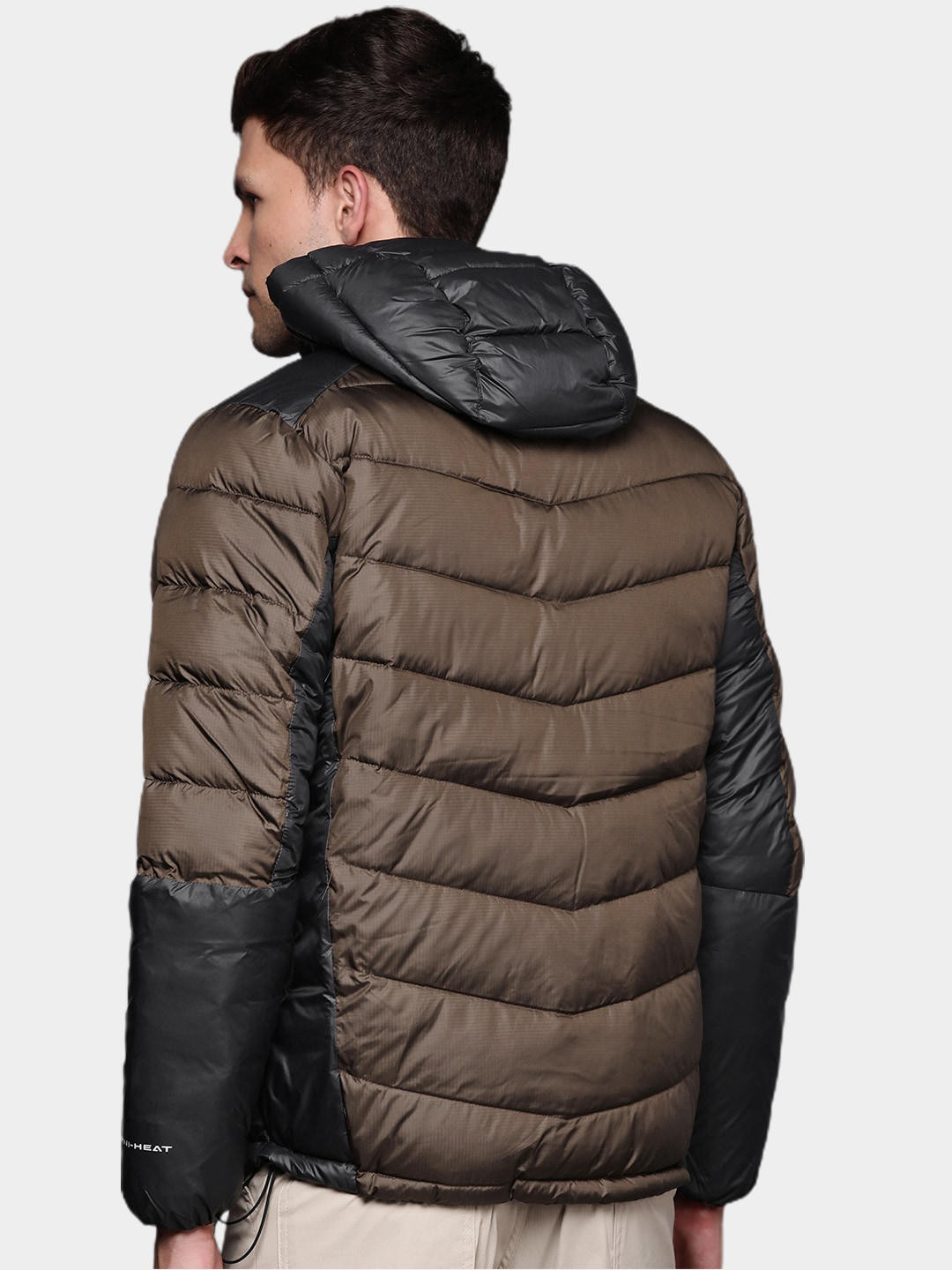 Columbia Men Brown Labyrinth Loop Hooded Jacket
