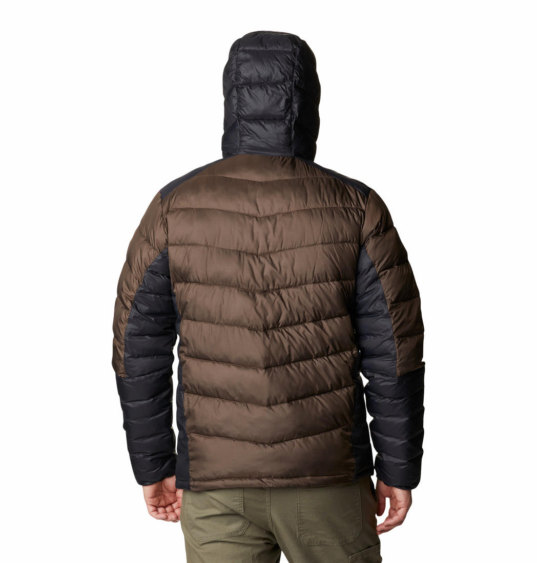 Columbia Men Brown Labyrinth Loop Hooded Jacket