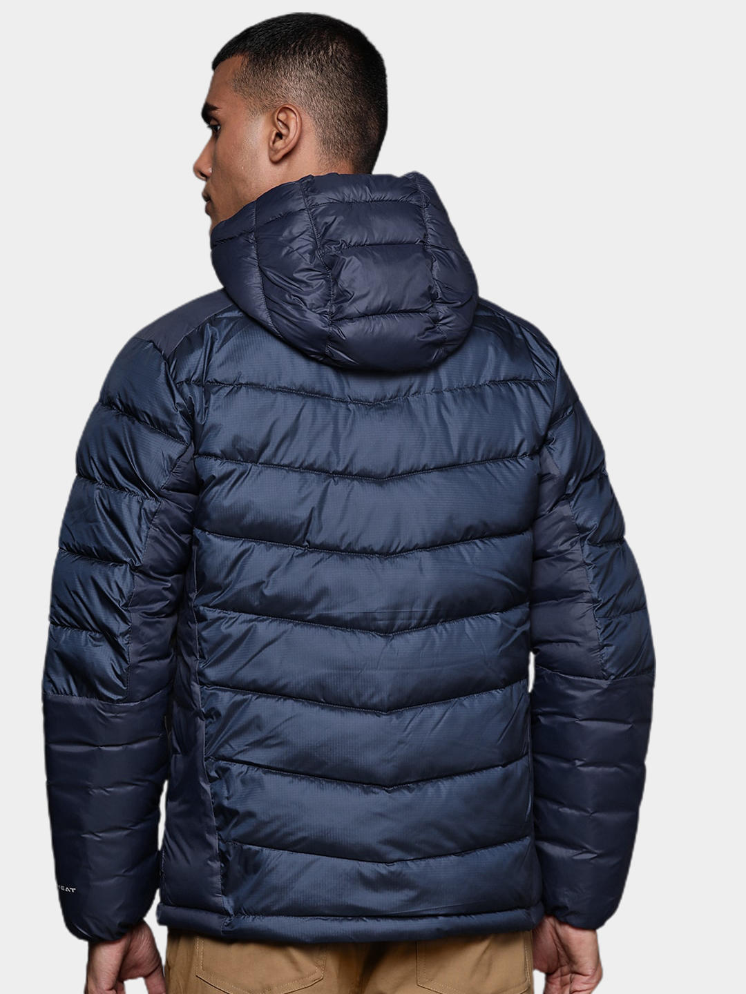Columbia Men Blue Labyrinth Loop Hooded Jacket