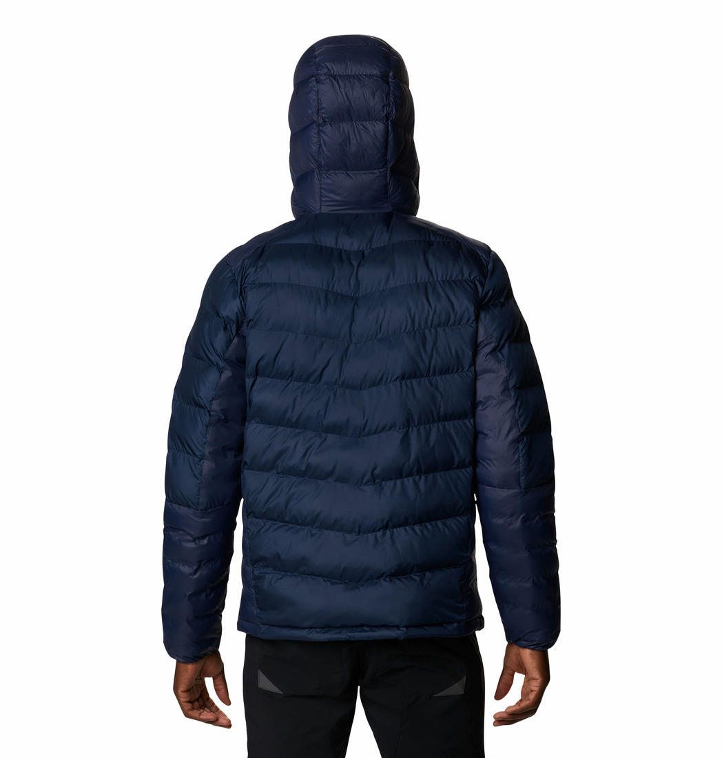 Columbia Men Blue Labyrinth Loop Hooded Jacket