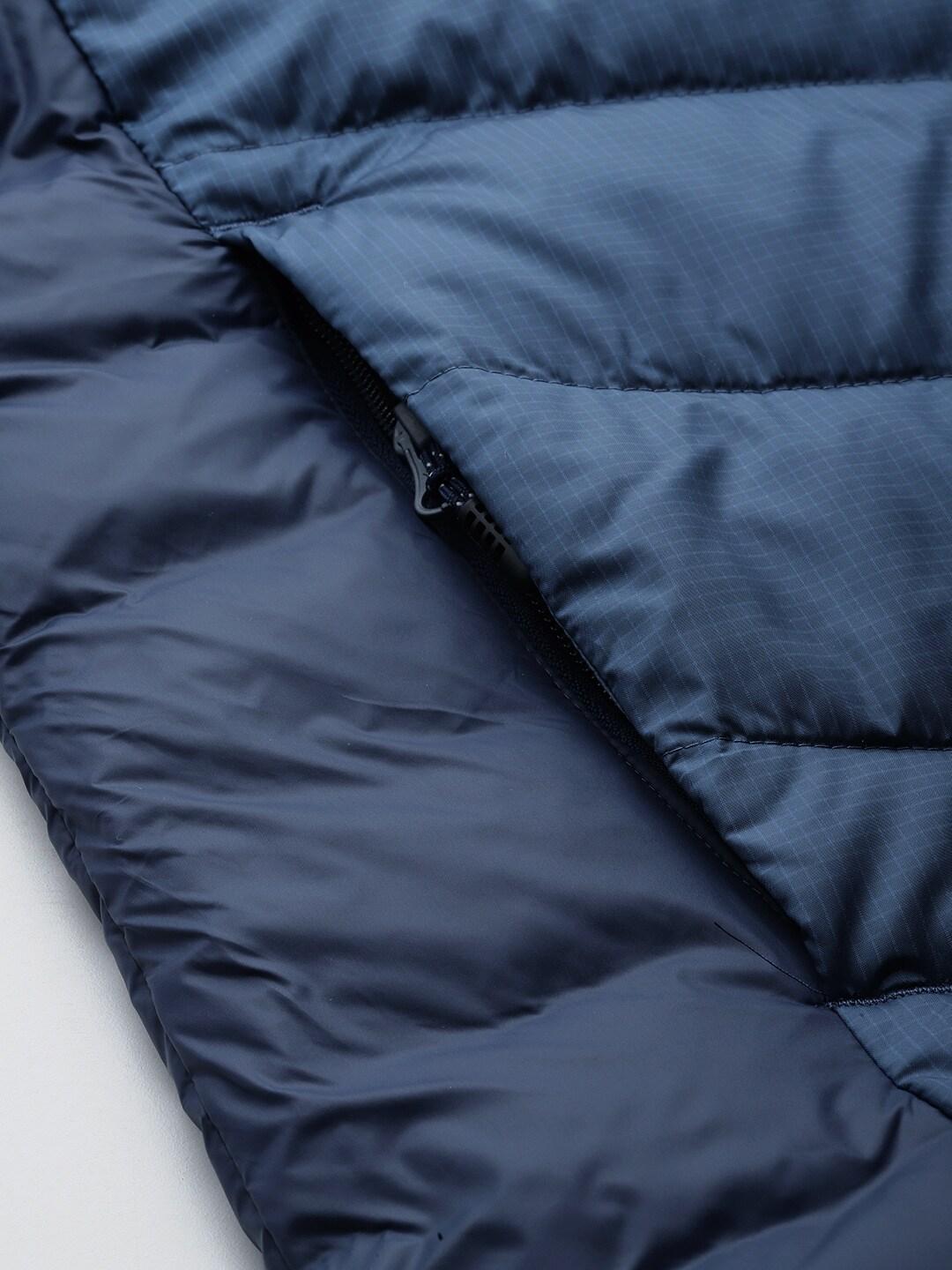 Columbia Men Navy Blue Labyrinth Loop Hooded Jacket