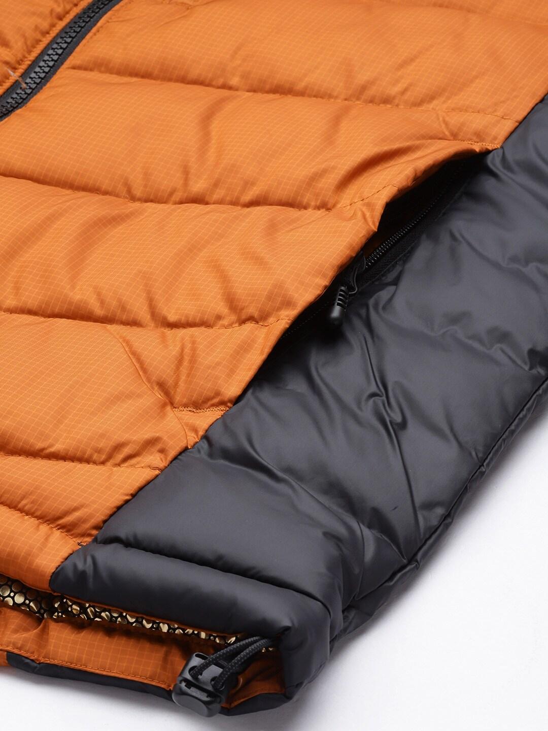 Columbia Men Orange Labyrinth Loop Hooded Jacket