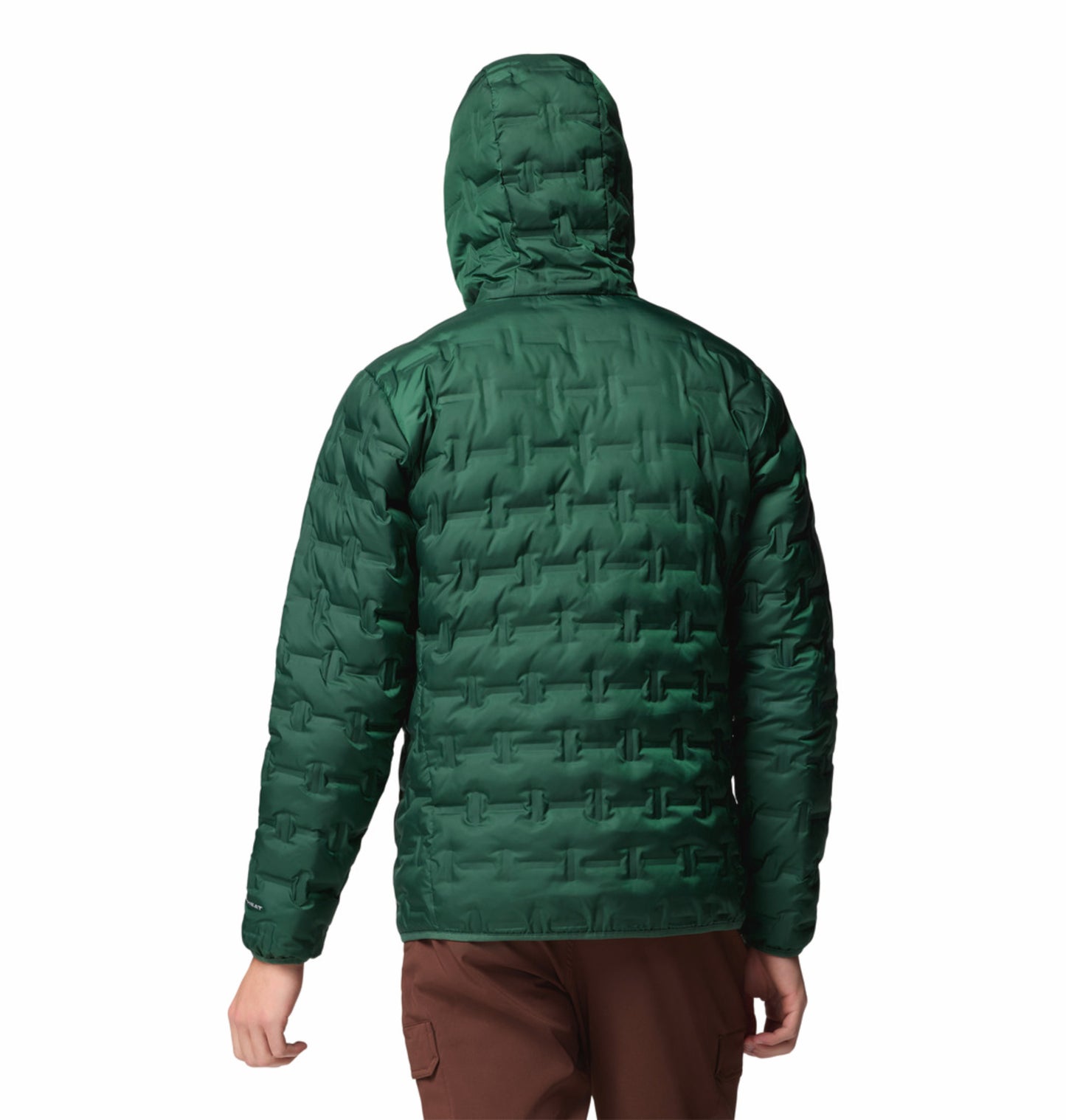 Columbia Men Green HEAT SEAL Delta Ridge II Down Jacket