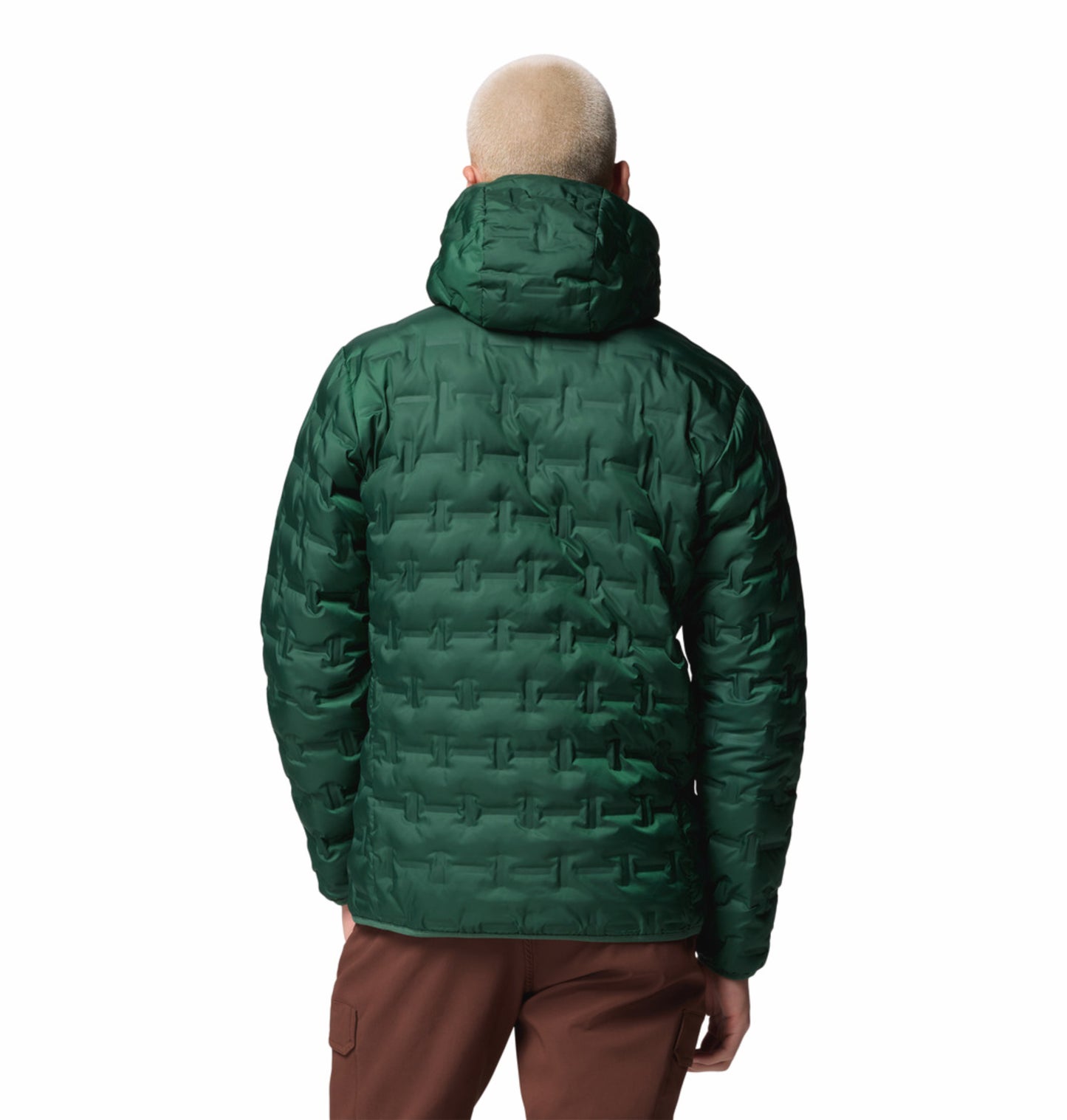 Columbia Men Green HEAT SEAL Delta Ridge II Down Jacket