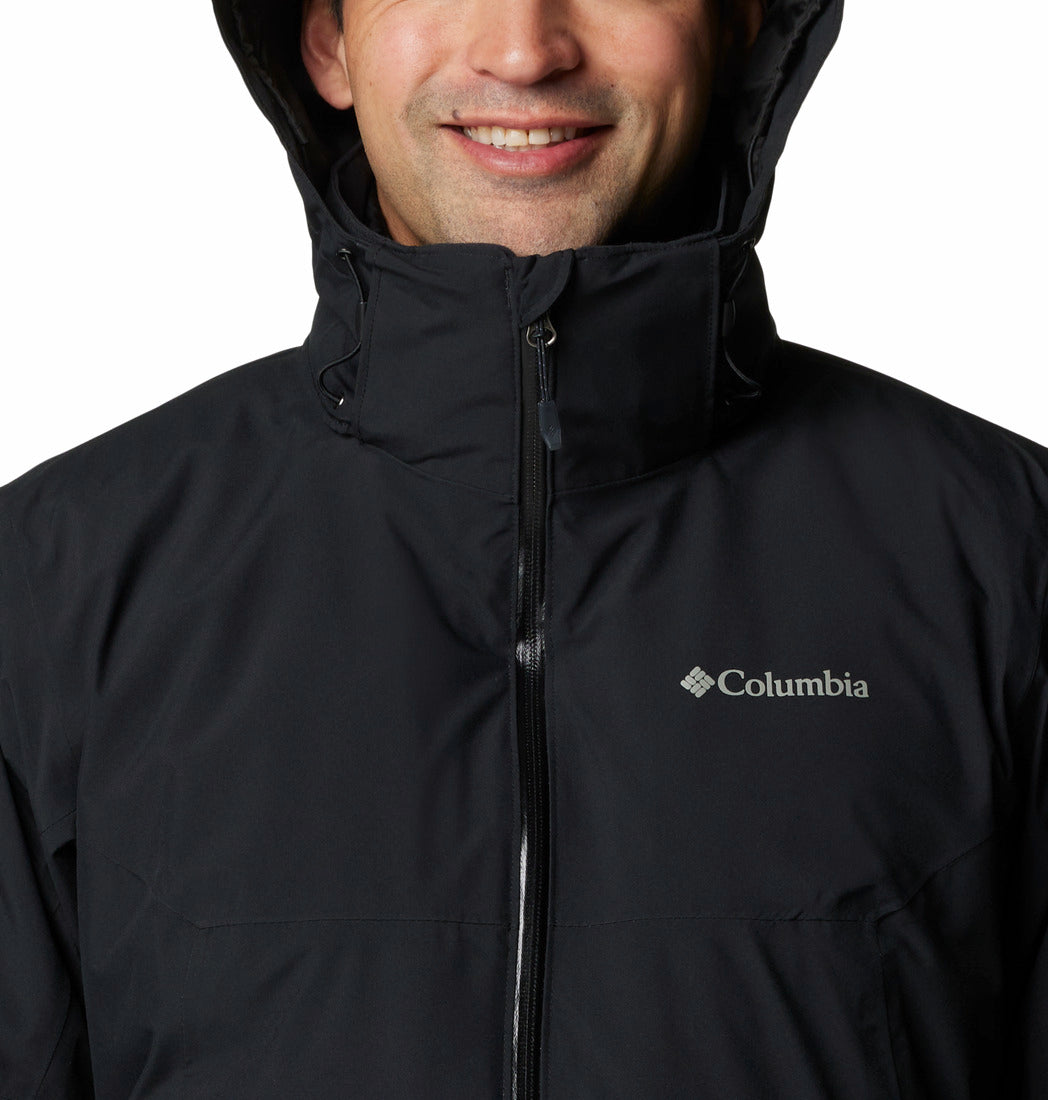 Columbia Men Black Omni-Heat Infinity Cascade Peak Interchangeable Jacket