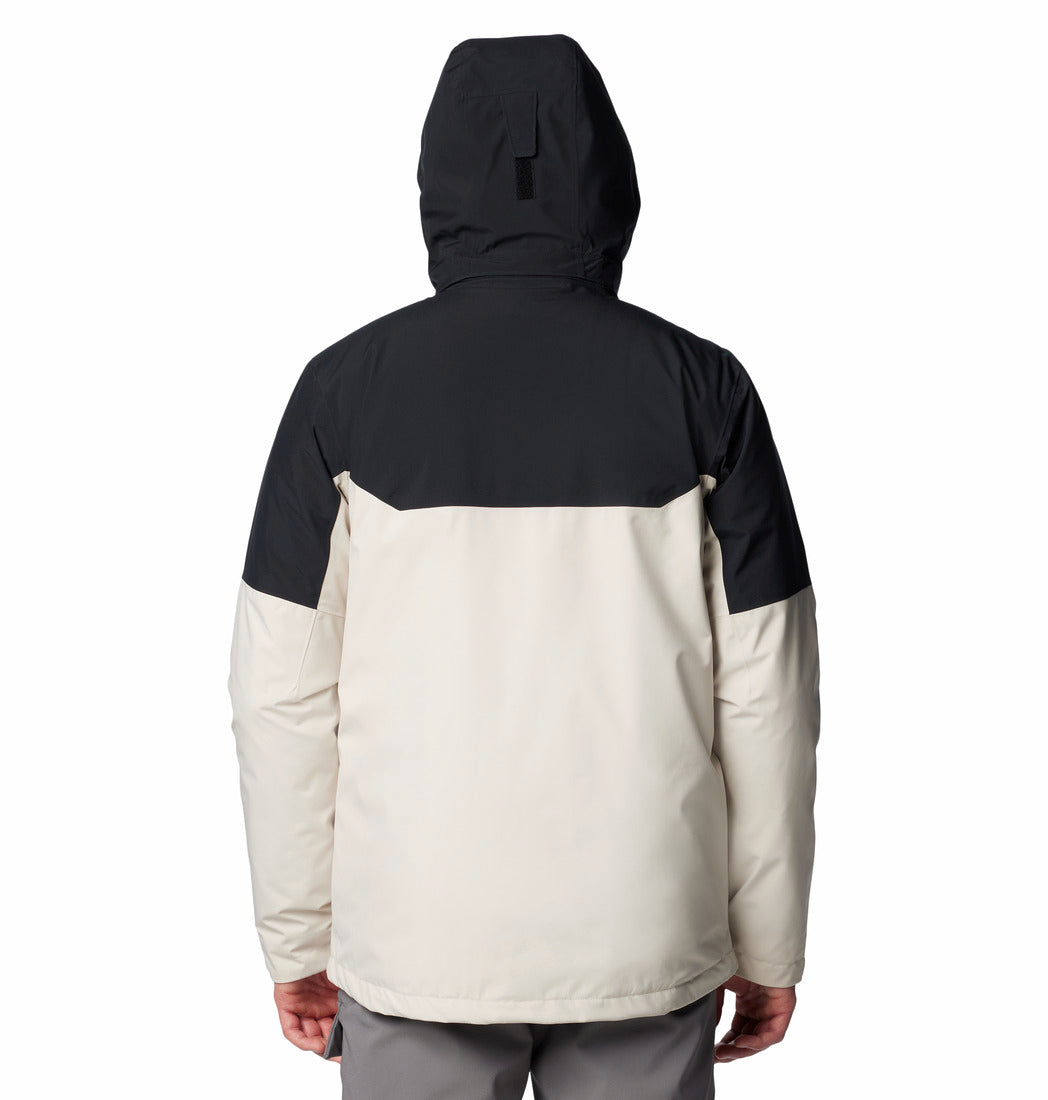 Columbia Men Beige Omni-Heat Infinity Cascade Peak Interchangeable Jacket