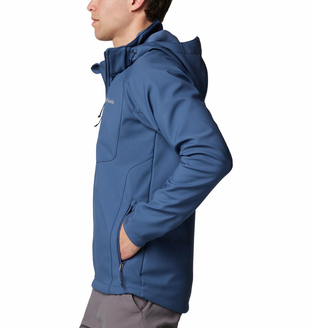 Columbia Men Blue Cascade Ridge III Softshell