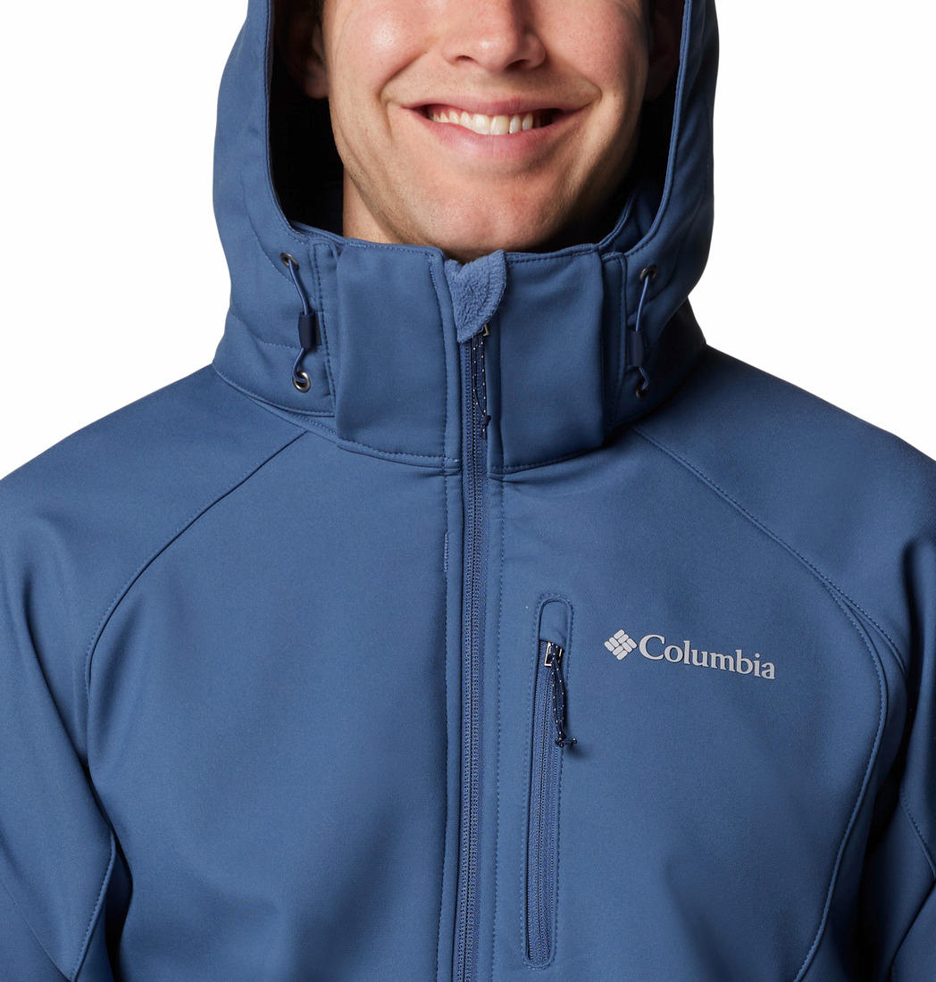 Columbia Men Blue Cascade Ridge III Softshell
