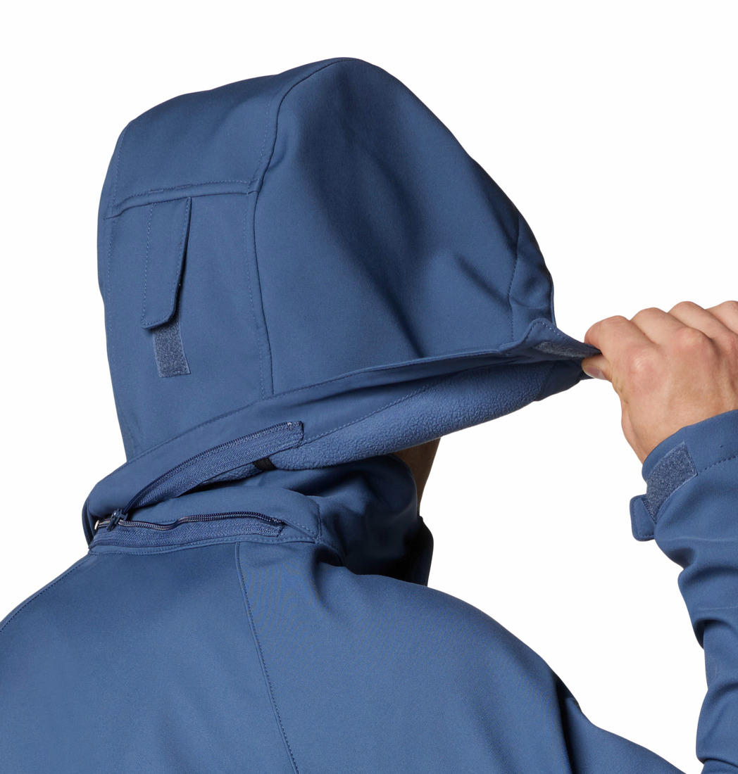 Columbia Men Blue Cascade Ridge III Softshell