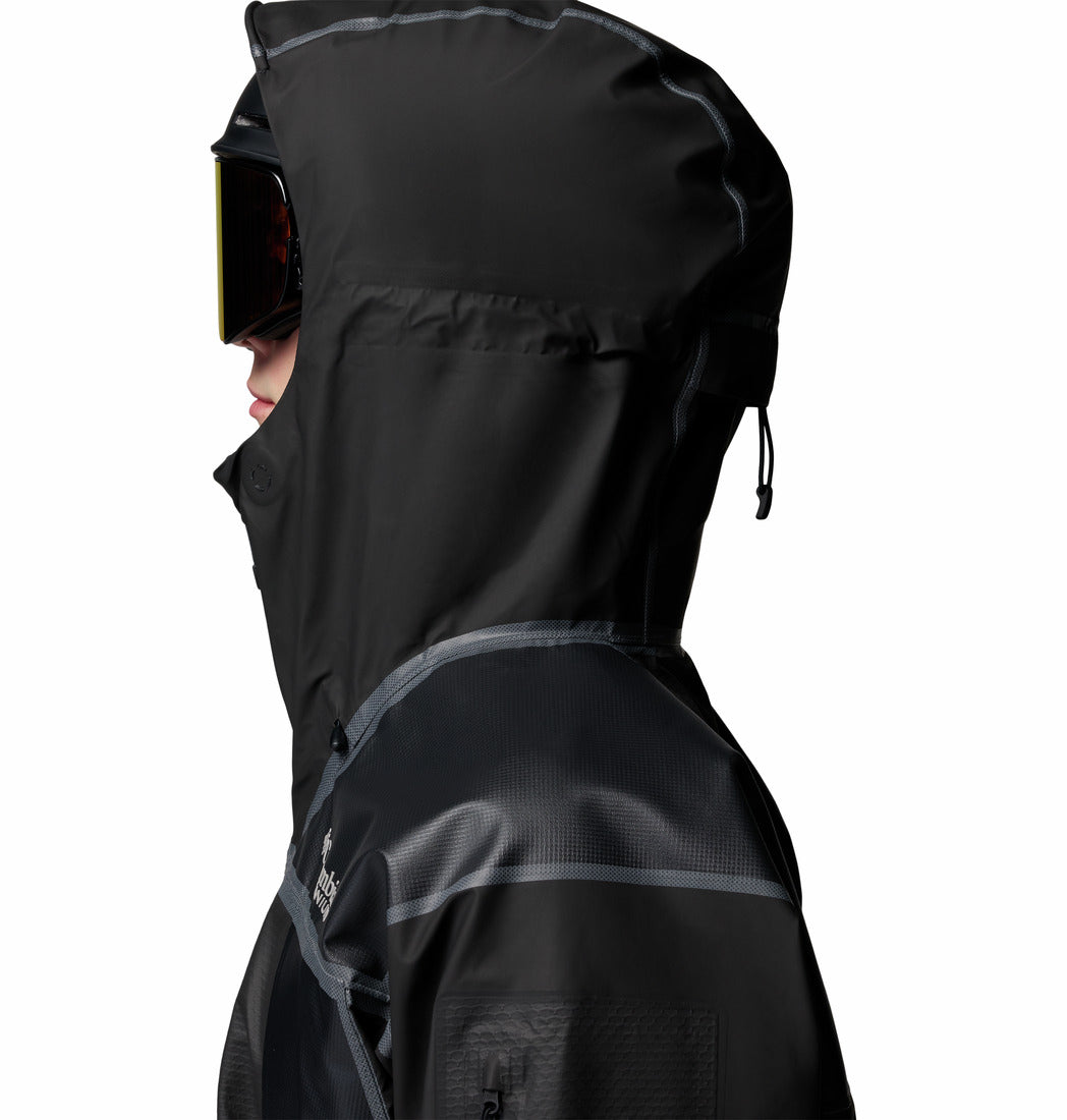 Columbia Men Black OutDry Extreme Citadell Mountain Rain Jacket