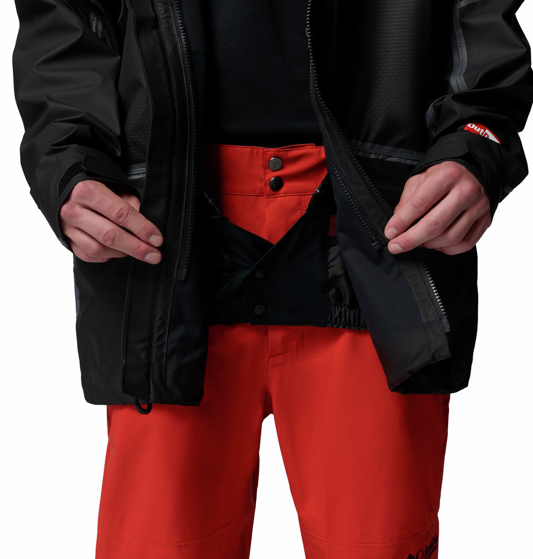 Columbia Men Black OutDry Extreme Citadell Mountain Rain Jacket
