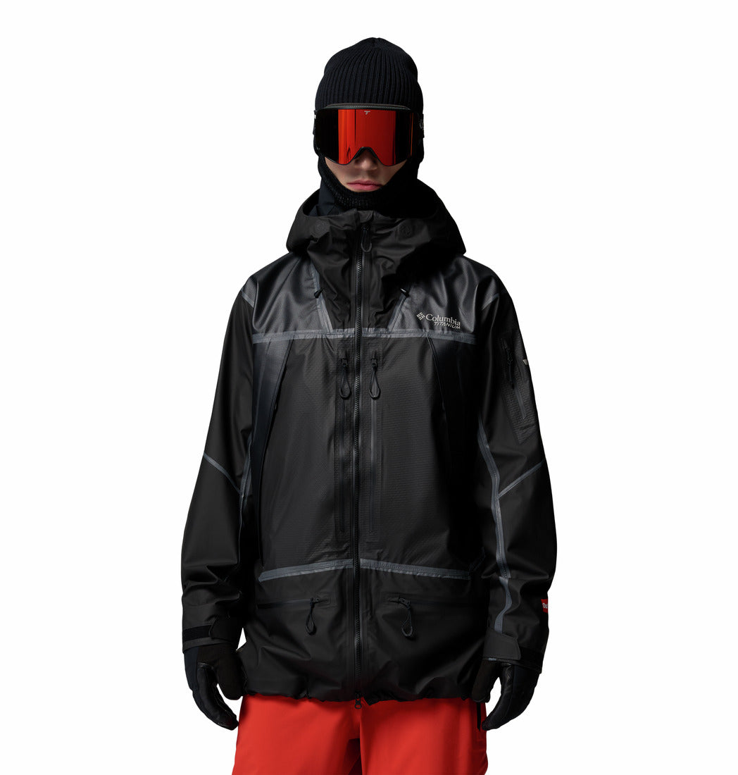 Columbia Men Black OutDry Extreme Citadell Mountain Rain Jacket