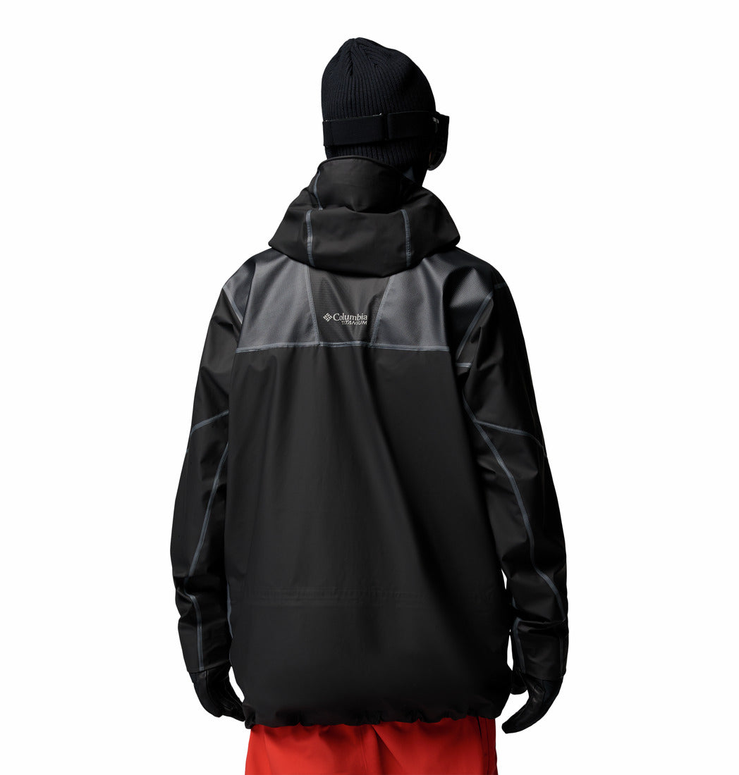 Columbia Men Black OutDry Extreme Citadell Mountain Rain Jacket