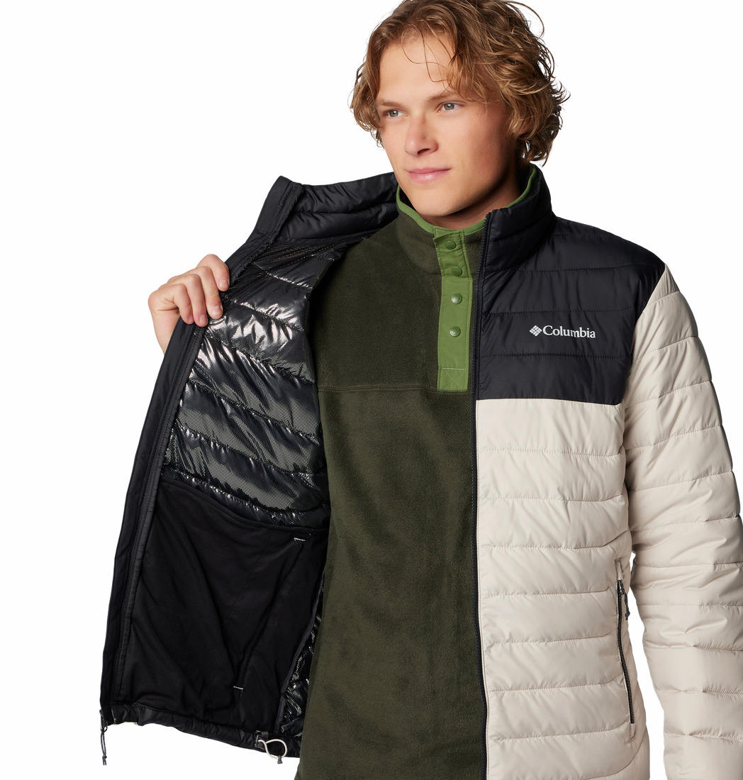 Columbia Mens Brown Powder Lite II Jacket
