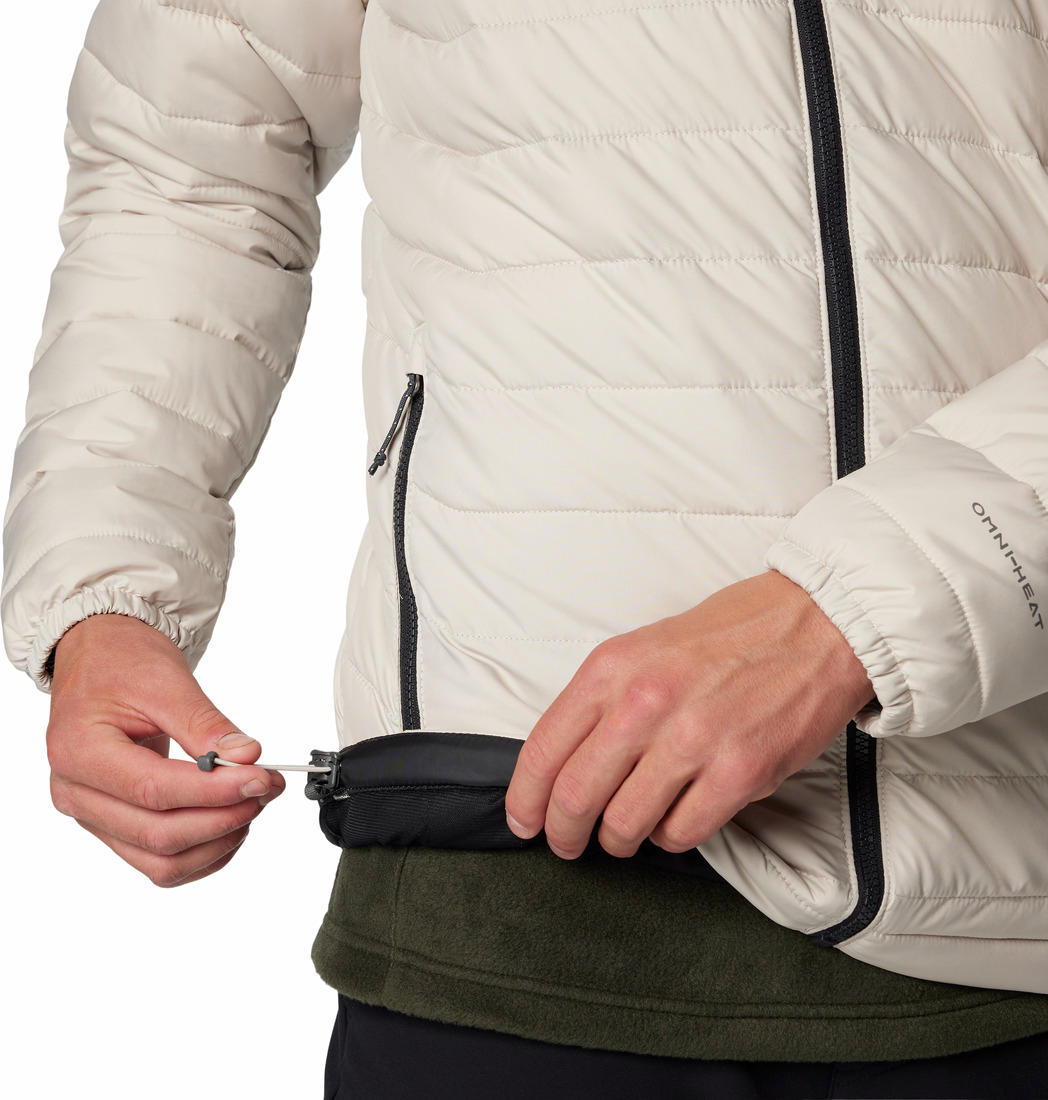 Columbia Mens Brown Powder Lite II Jacket