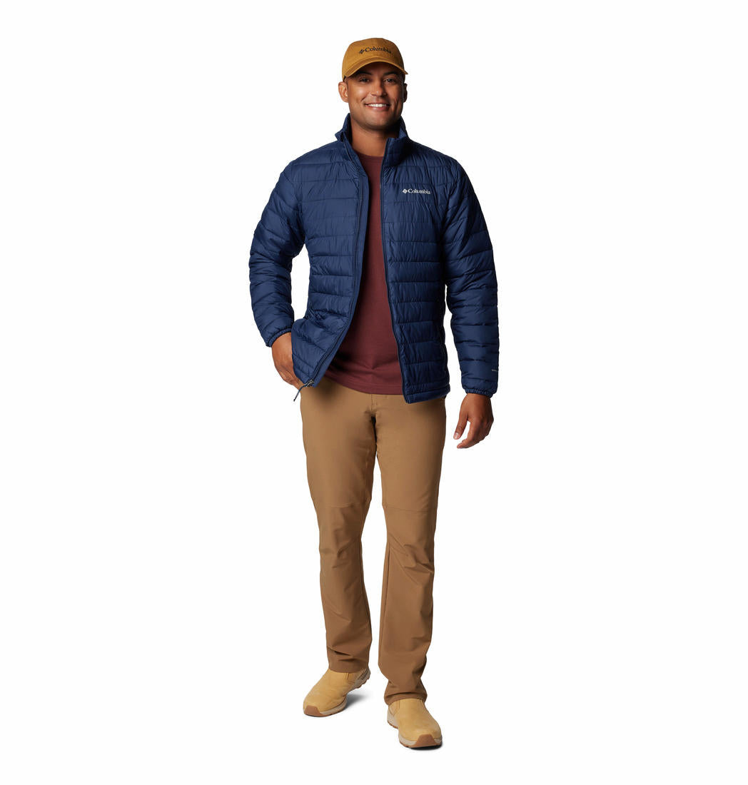 Columbia Mens Blue Powder Lite II Jacket
