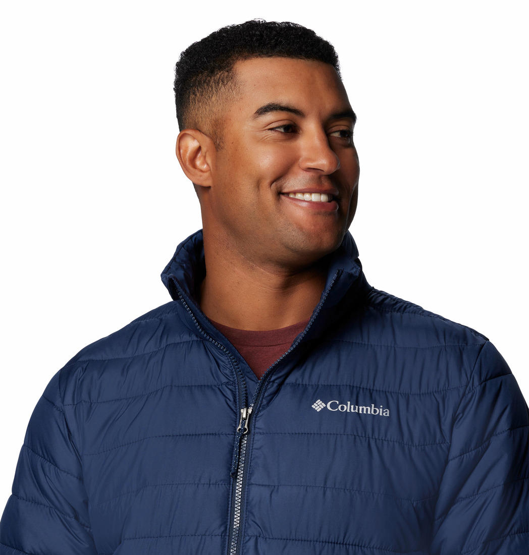 Columbia Mens Blue Powder Lite II Jacket