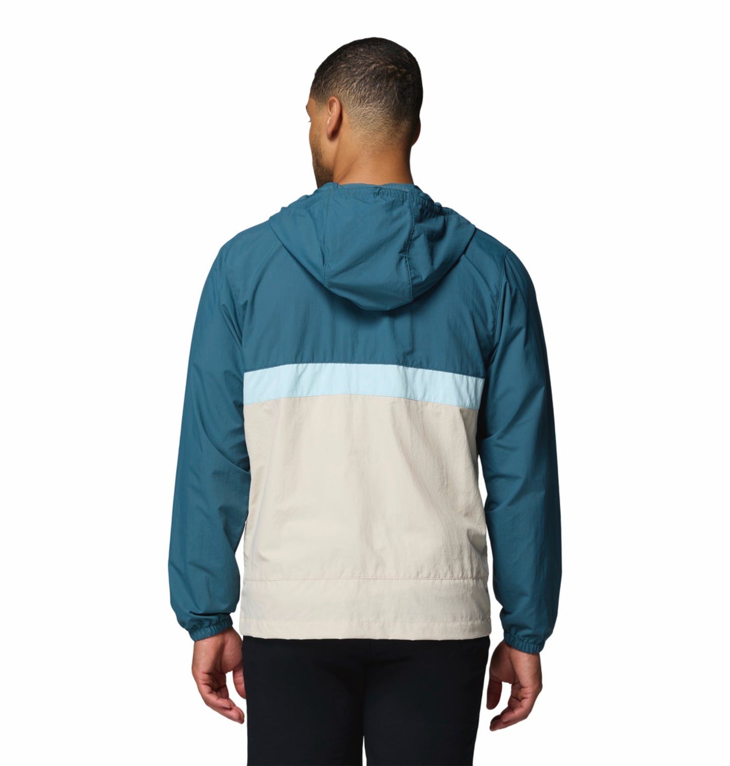 Columbia Men Blue Omni-Shade Spire Valley Windbreaker