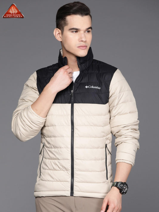 Columbia Mens Brown Omni Heat Powder Lite II Vest
