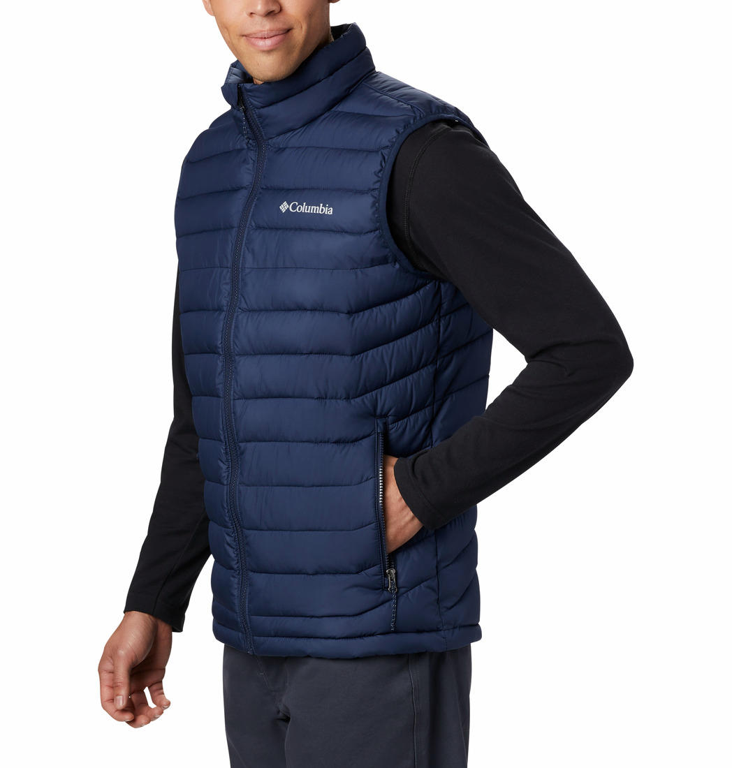 Columbia Mens Blue Powder Lite II Vest