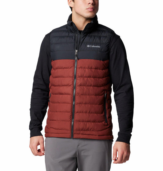 Columbia Mens Red Powder Lite II Vest