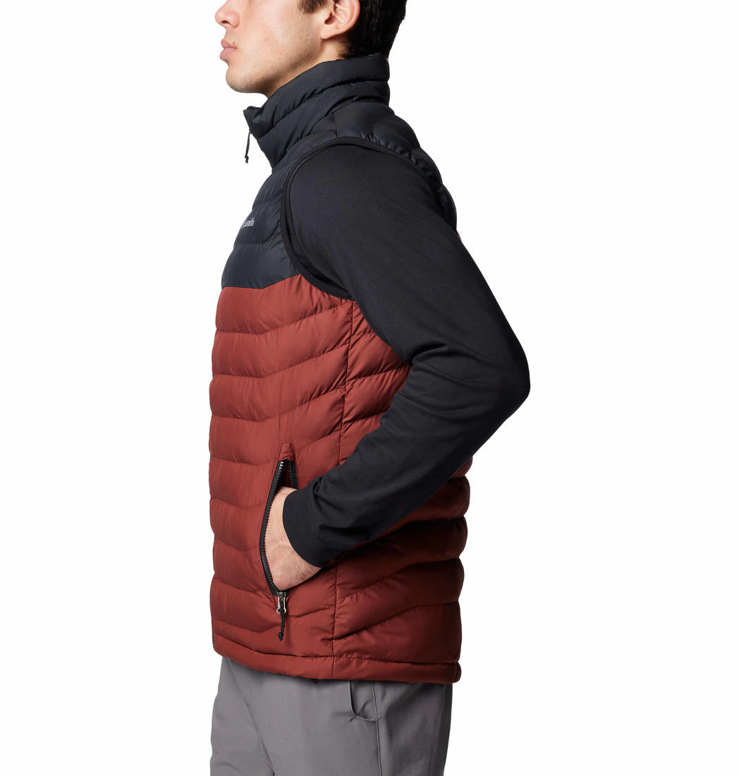 Columbia Mens Red Powder Lite II Vest