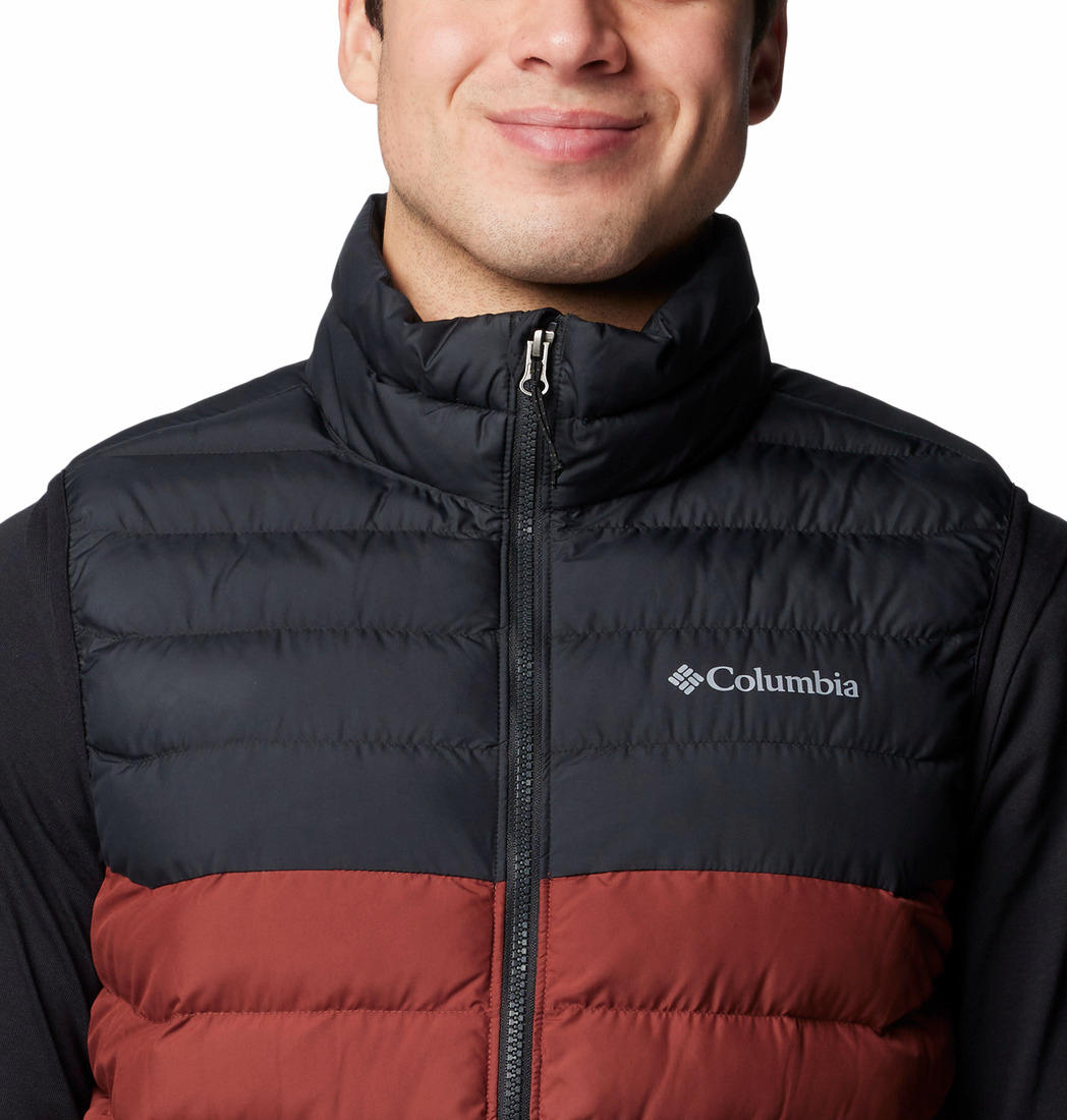 Columbia Mens Red Powder Lite II Vest