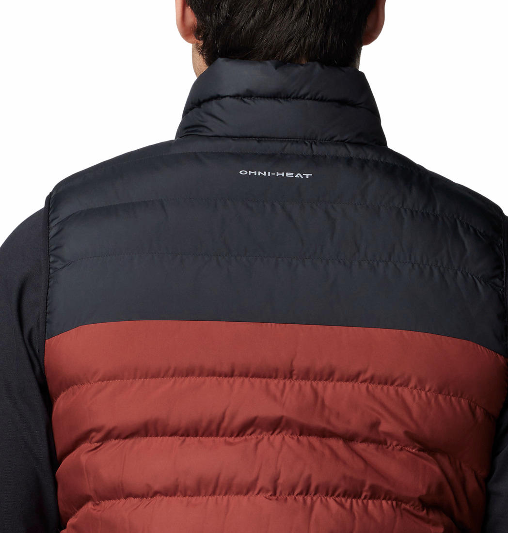 Columbia Mens Red Powder Lite II Vest