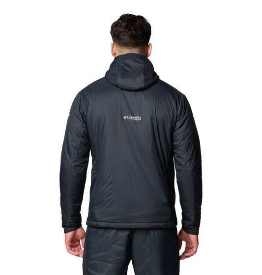 Columbia Mens Black Silver Leaf Stretch Insulated II Jacket