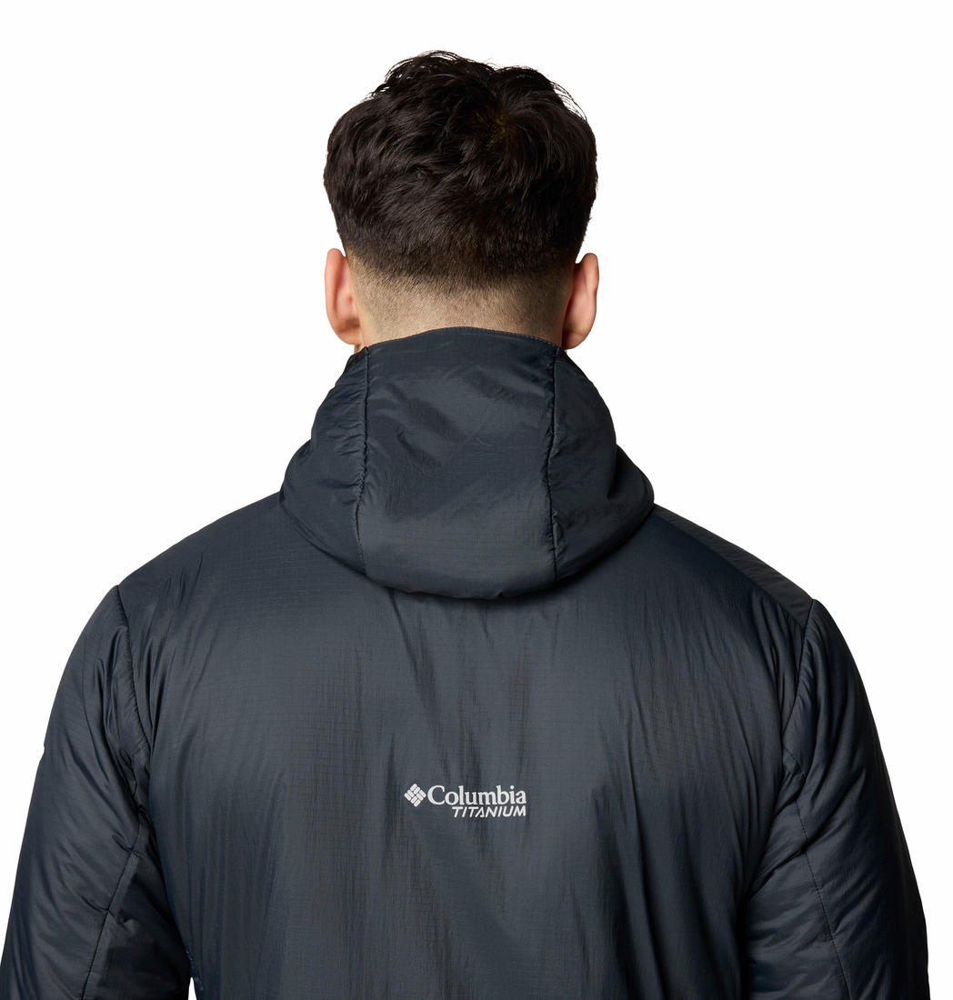Columbia Mens Black Silver Leaf Stretch Insulated II Jacket