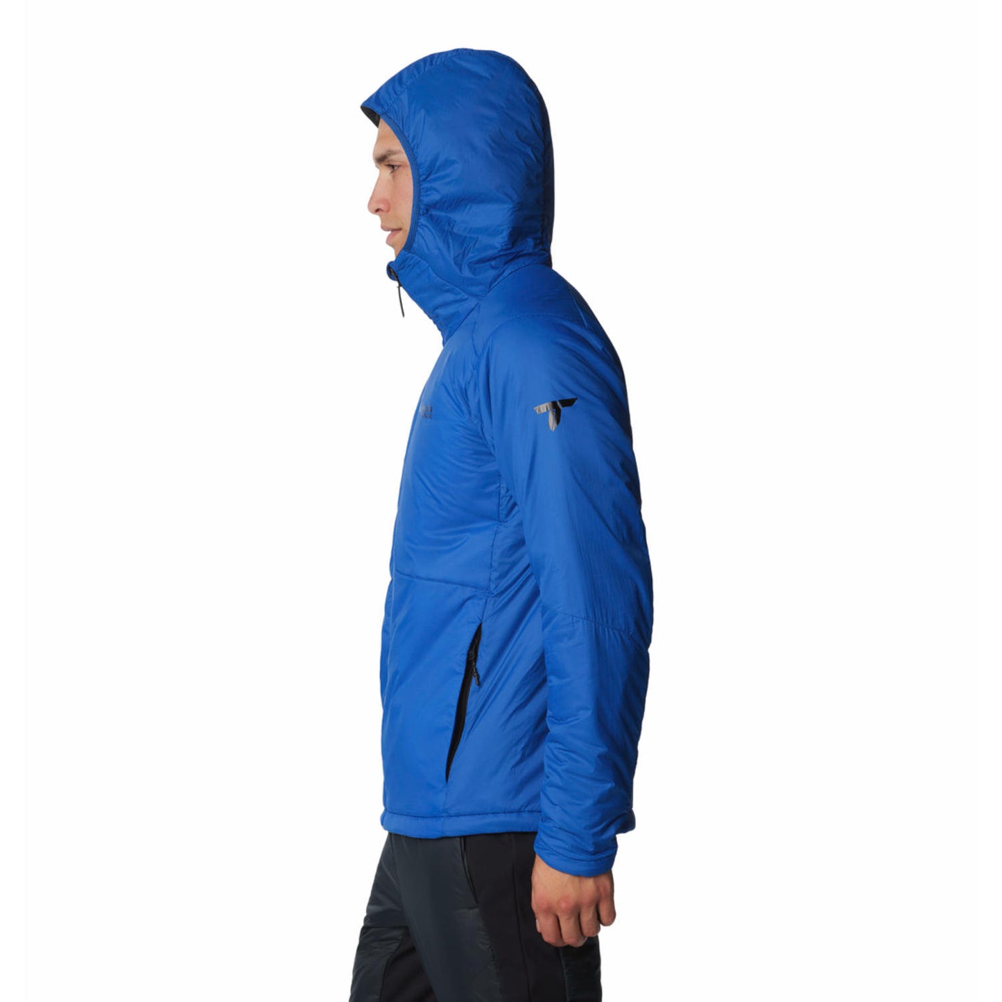 Columbia Mens Blue Silver Leaf Stretch Insulated II Jacket