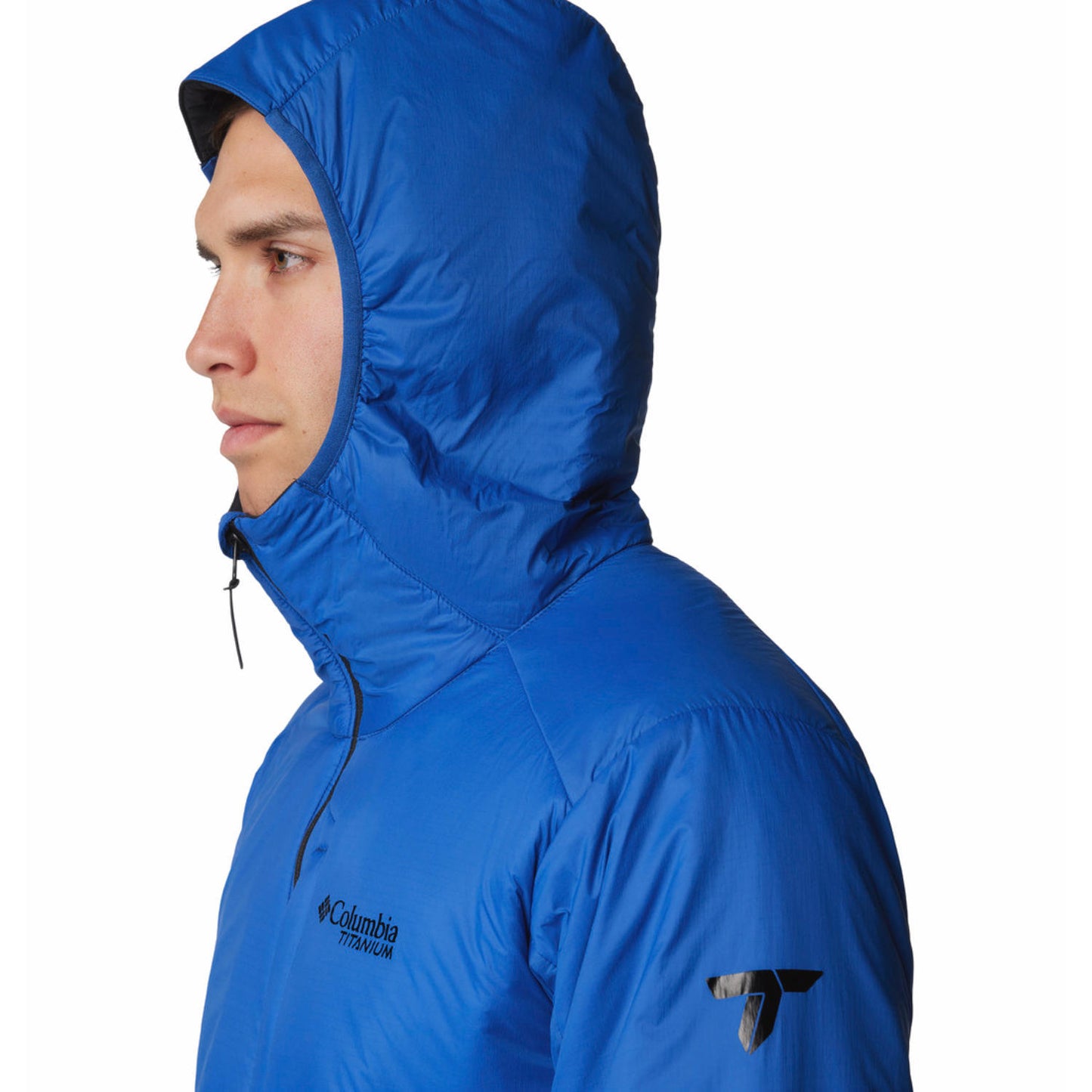 Columbia Mens Blue Silver Leaf Stretch Insulated II Jacket