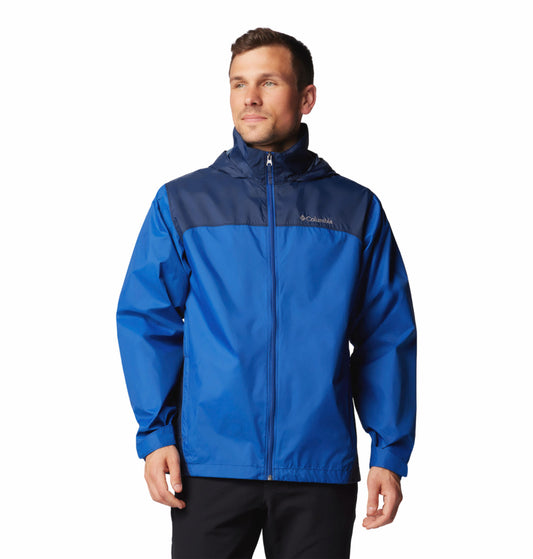 Columbia Mens Navy Blue Glennaker Lake II Rain Jacket